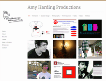 Tablet Screenshot of amyharding.net